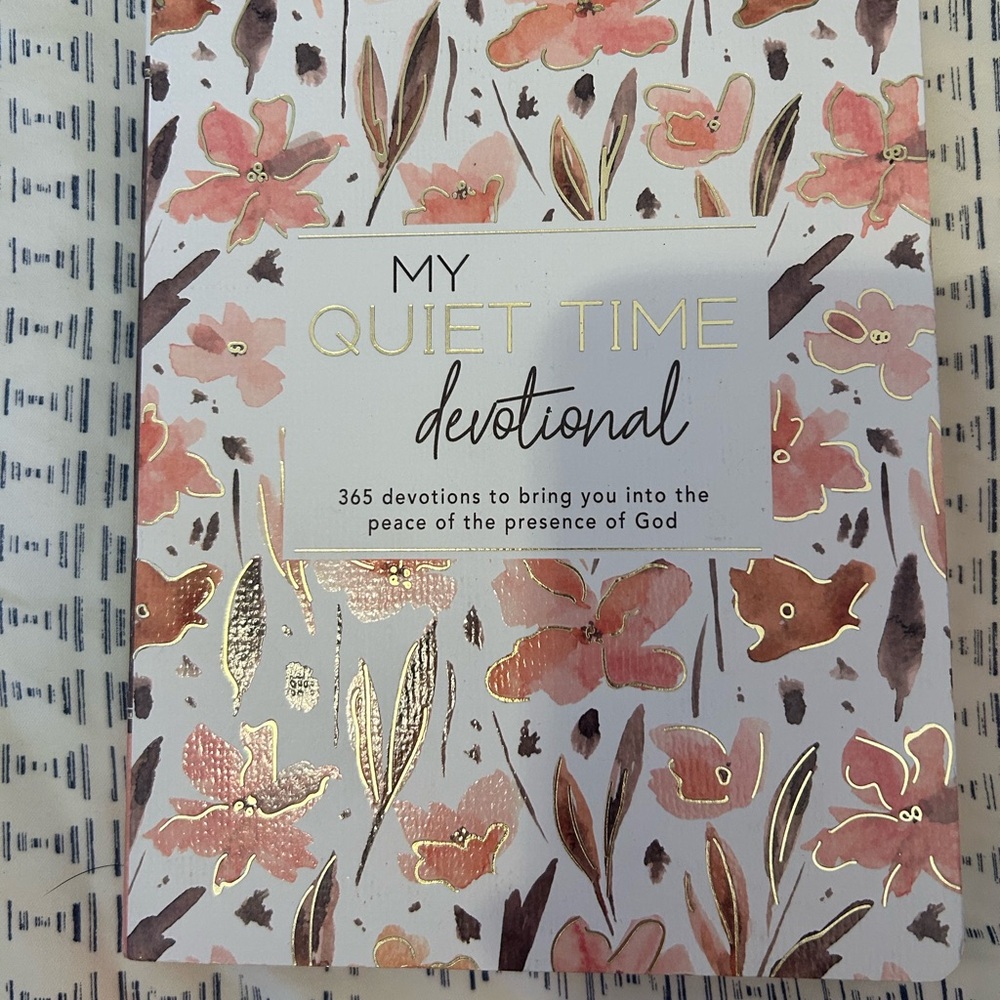 Floral Devotional Book